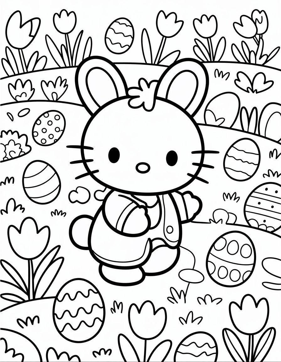 Hello Kitty's Easter